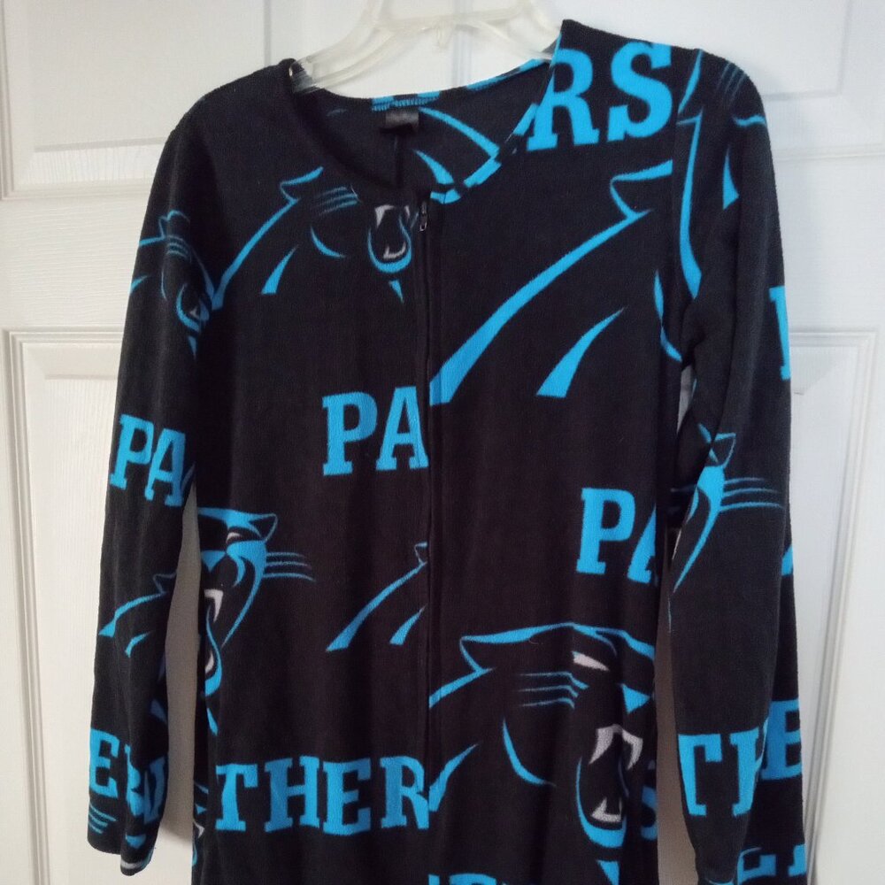 Carolina Panthers Onesie/PJs - Adult Large